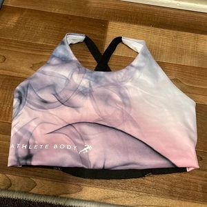 Athlete body workout top size S